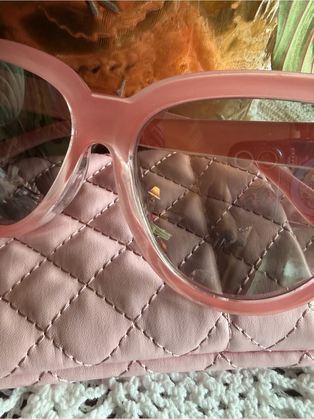 Quay Australia Pink Oversized Women's Sunglasses